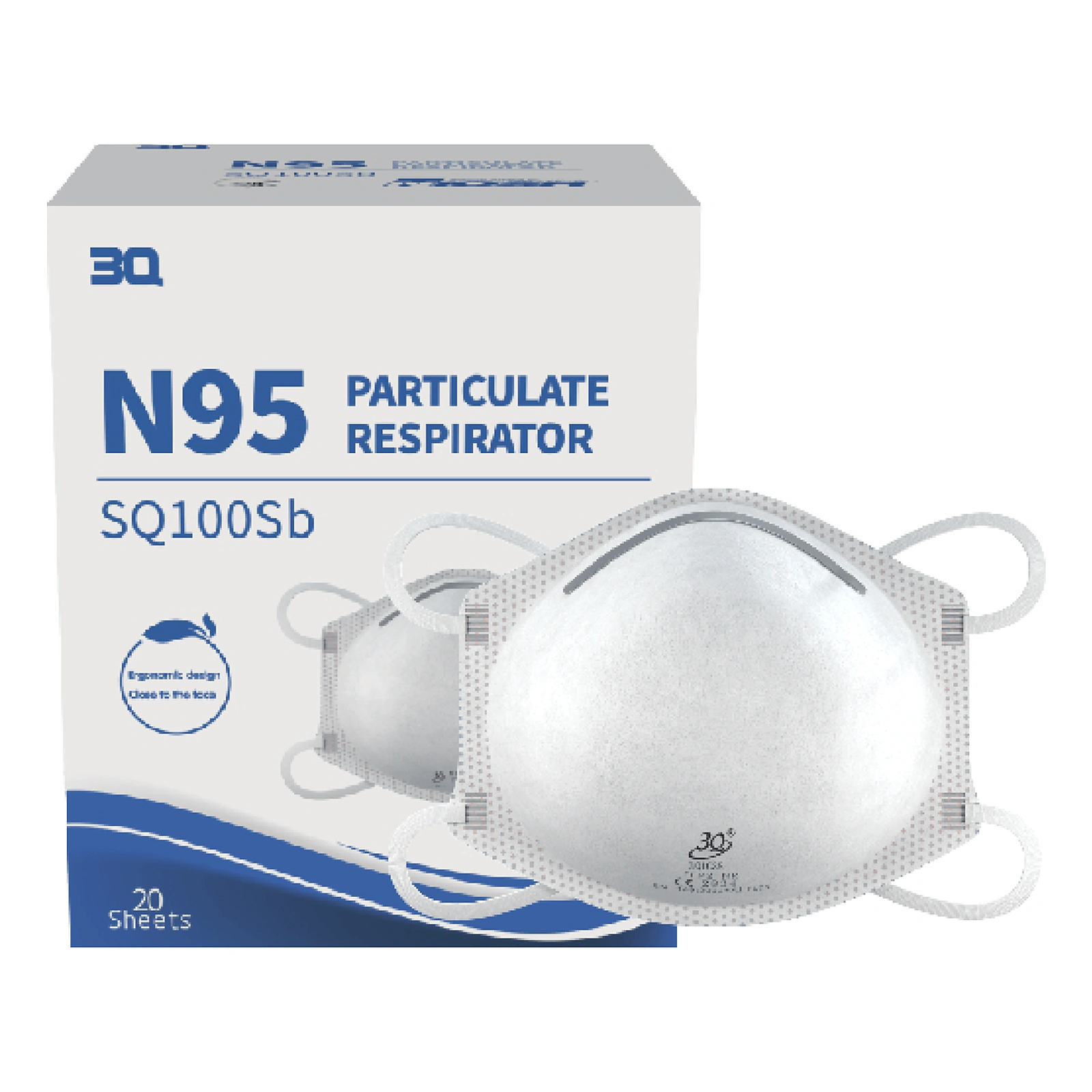 N95防护口罩产品展示
